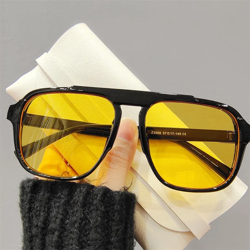 Street Fashion Brands - Novos Óculos de Sol Oversized Clássicos