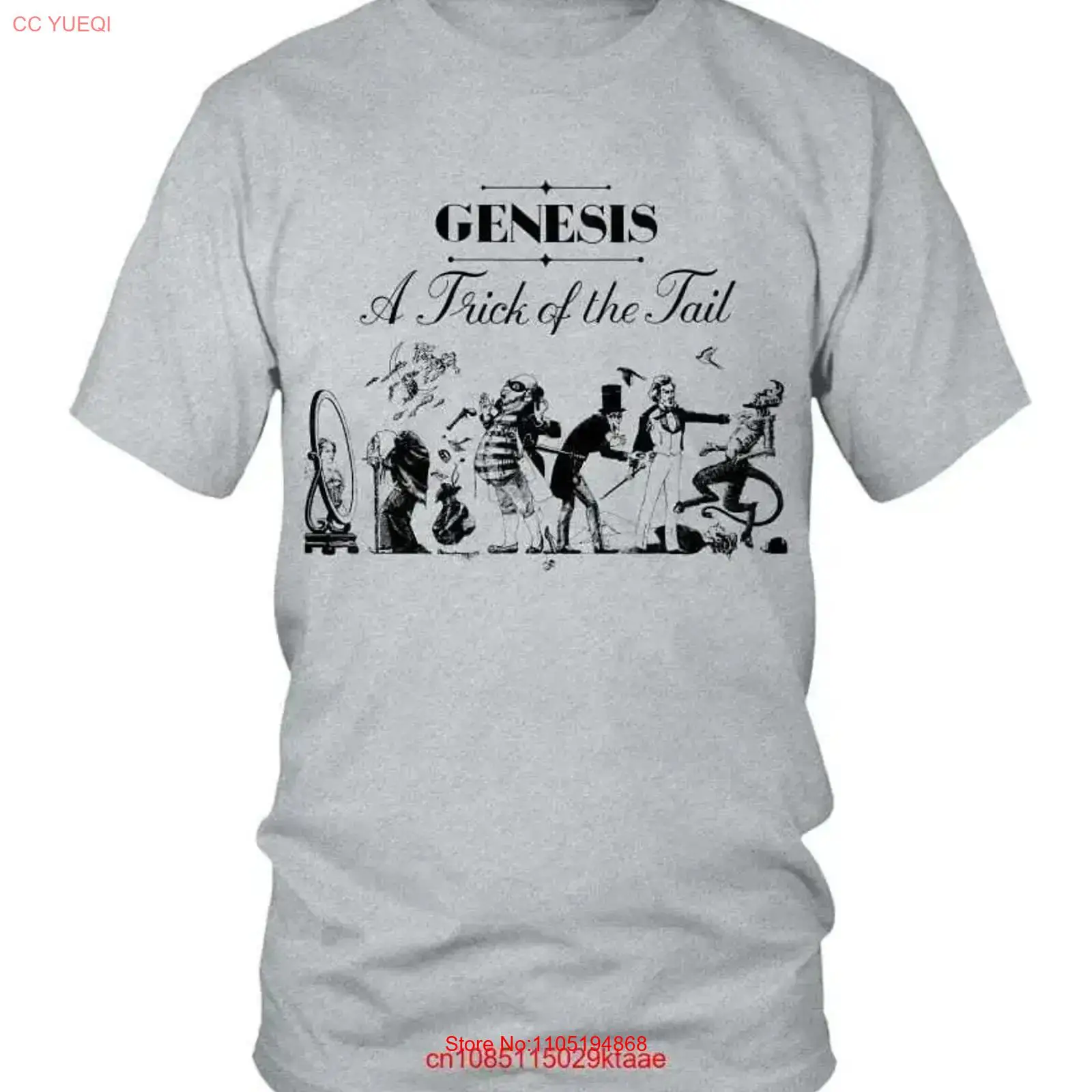Street Fashion Mood - GENESIS BAND T SHIRT vintage lavado