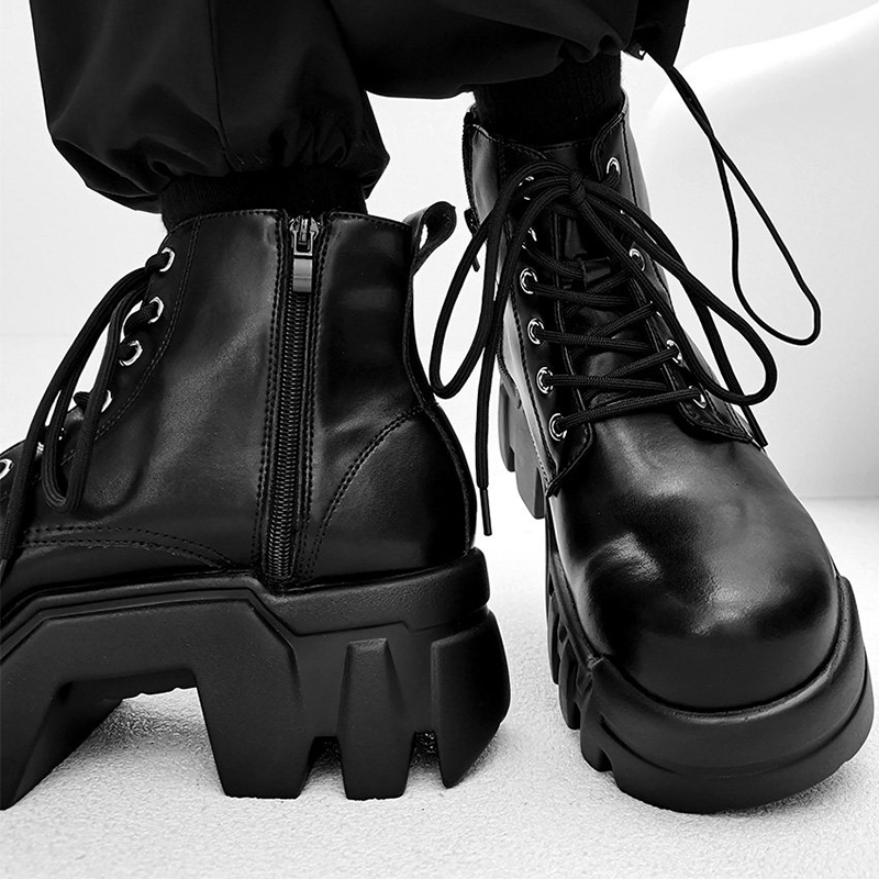 Street Fashion Designers - Botas masculinas de luxo, sapatos de