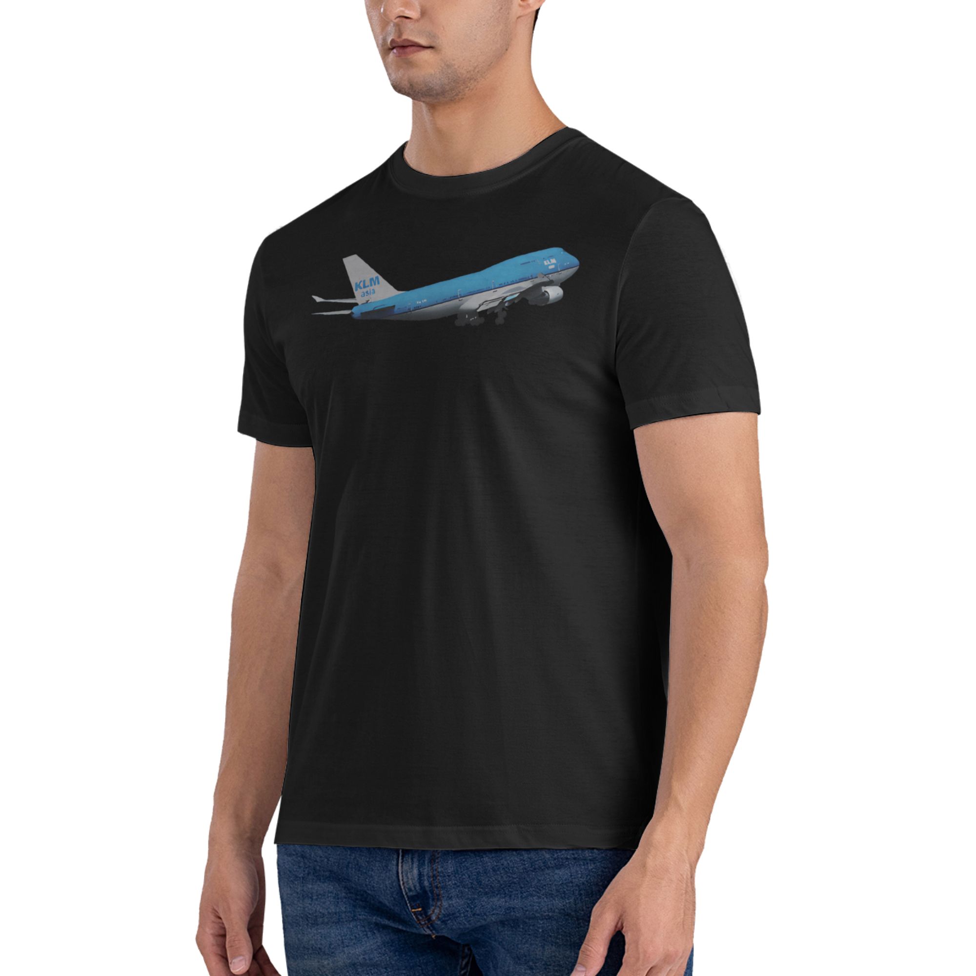 Camiseta OEM ODM KLM 747 Rainh - Queen Street Fashion avaliação e preço