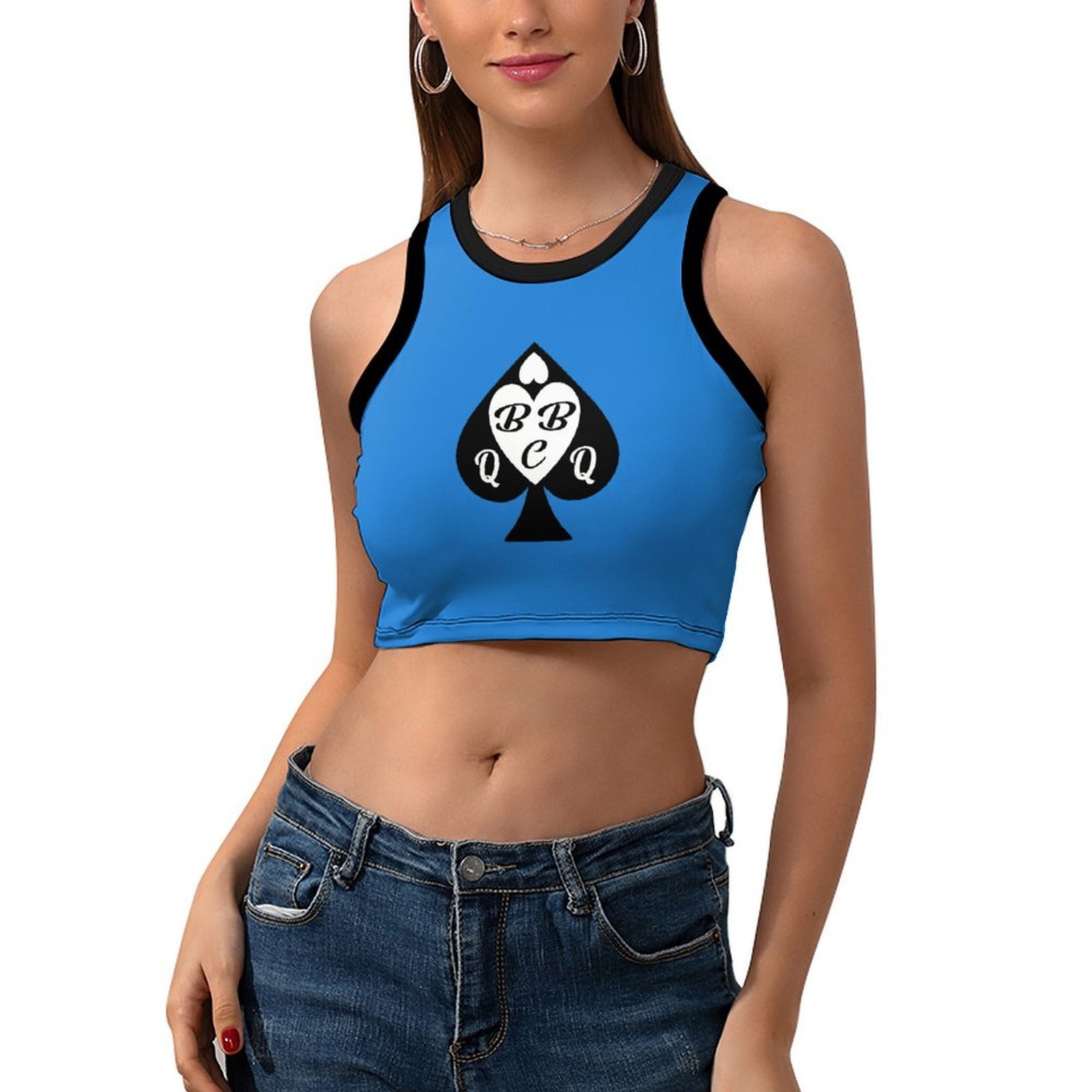 Regata Cropped Feminina Retrô  - Queen Street Fashion avaliação e preço
