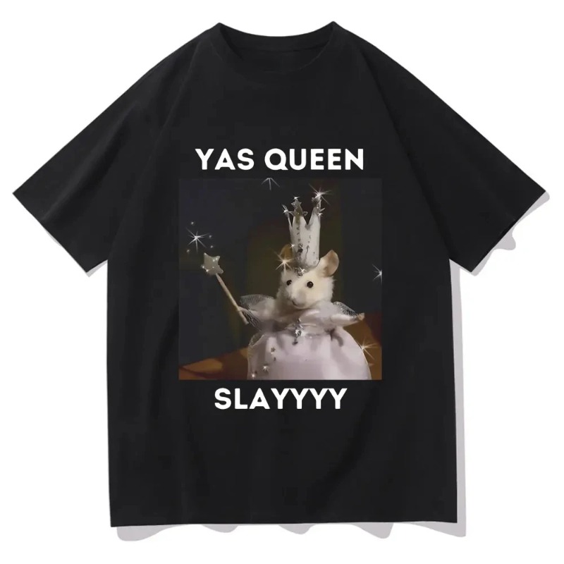Camiseta Engraçada Sad Hamster - Queen Street Fashion avaliação e preço
