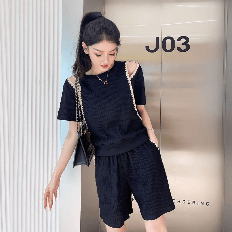 Moda coreana fora do ombro cam - Street Fashion Mood avaliação e preço