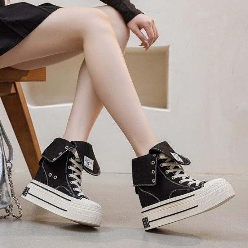 Tênis Plataforma Anabela Femin - Street Fashion Brands avaliação e preço