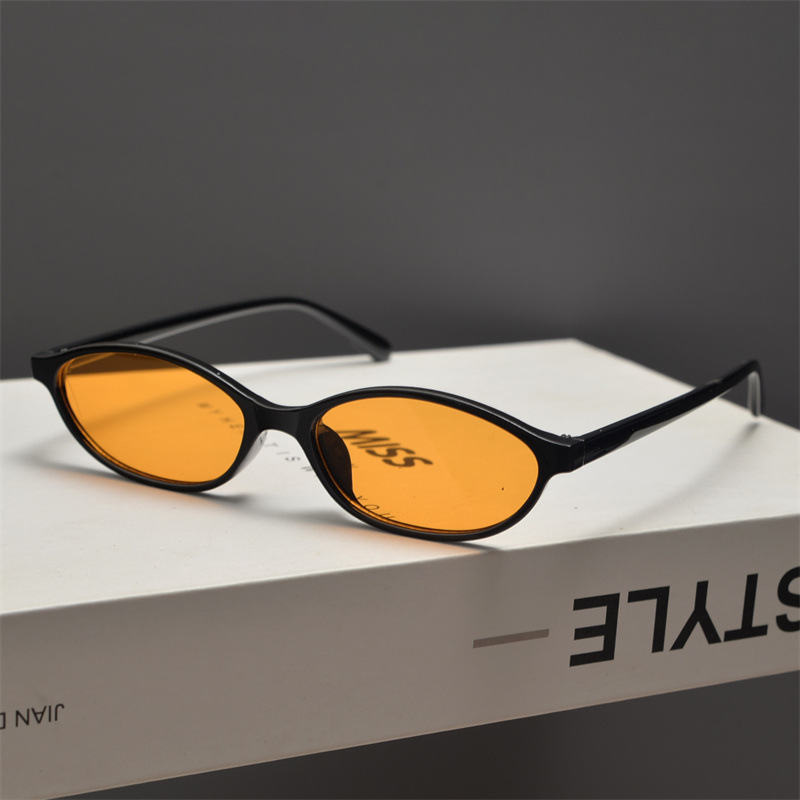 Novos Óculos de Sol Retro Oval - Street Fashion Brands avaliação e preço