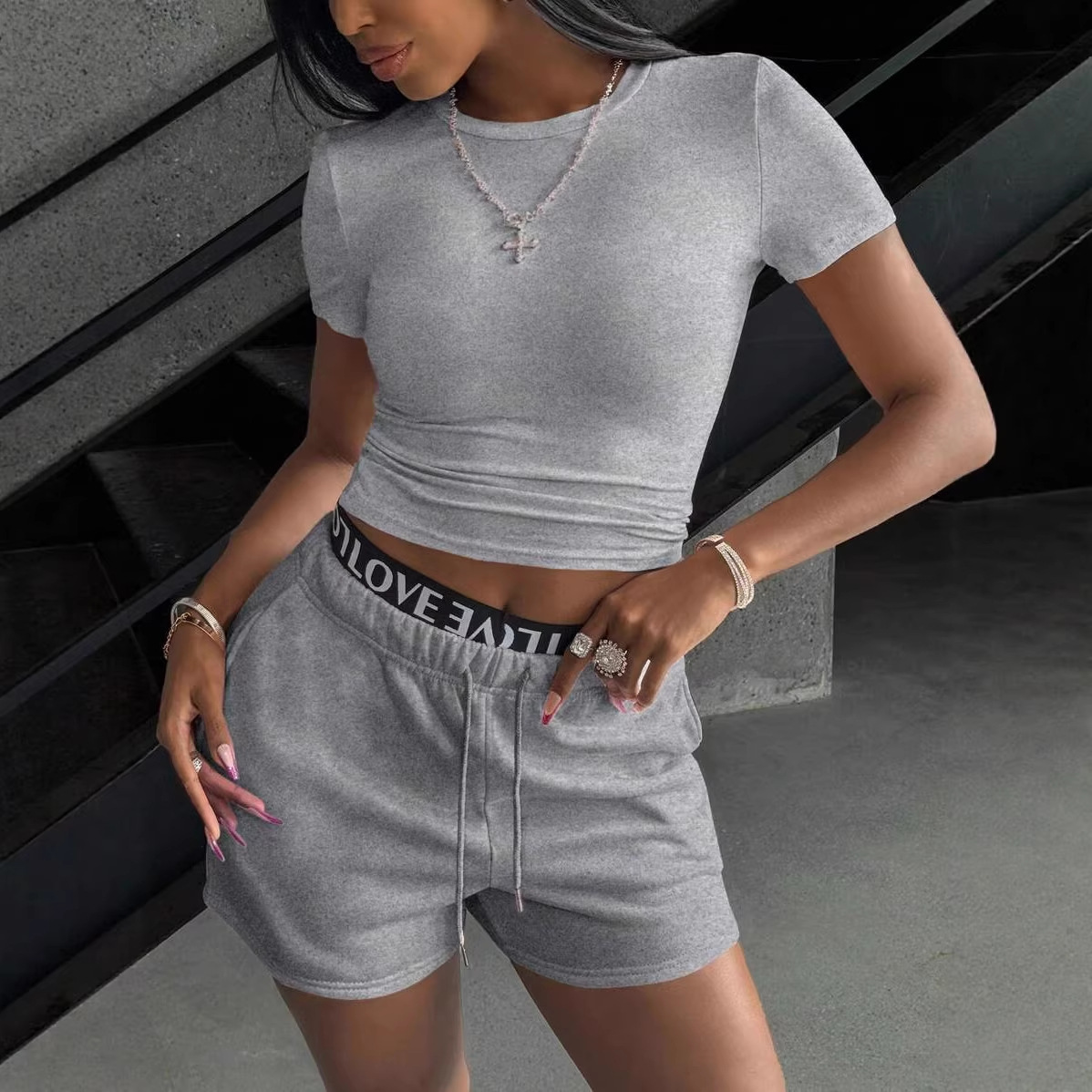 Conjunto Feminino de 2 Peças,  - Street Fashion Mood avaliação e preço