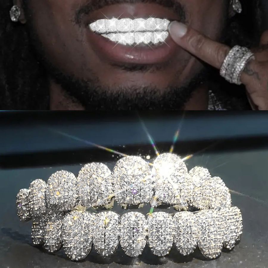 RACHELZ Hip Hop 10/10 Iced Out - Street Fashion Jewelry avaliação e preço