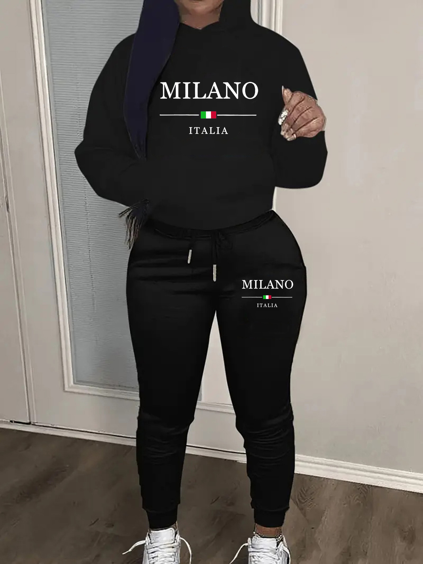 Outono e inverno feminino moda - Street Fashion Milano avaliação e preço