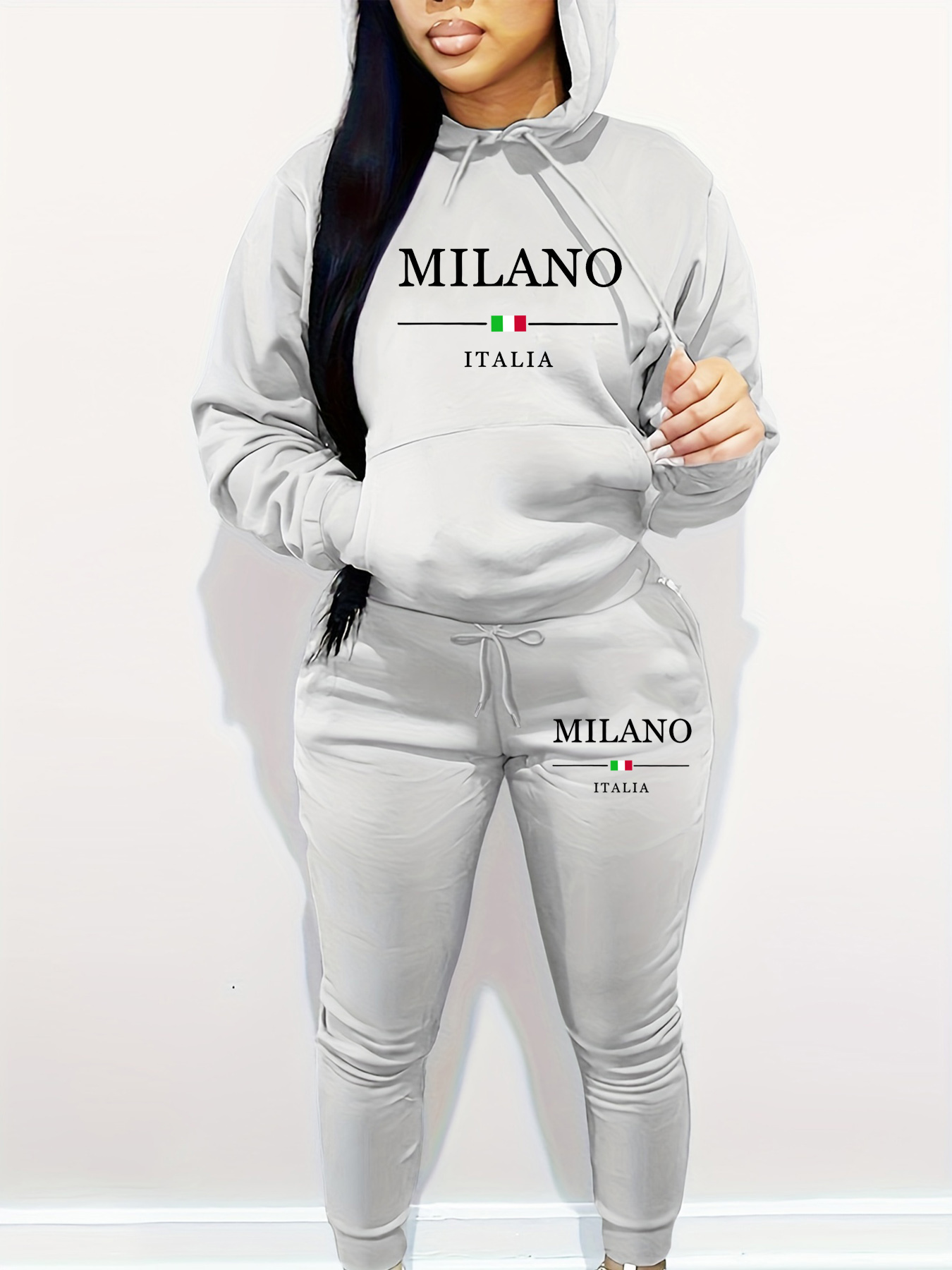 Outono e inverno feminino moda - Street Fashion Milano avaliação e preço
