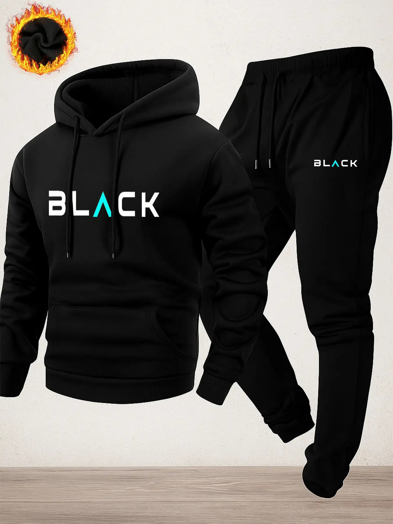 Conjunto de Moletom Masculino  - Street Fashion Outfit avaliação e preço