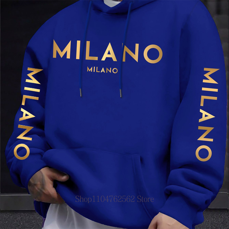 Hoodie com Estampa Milano para - Street Fashion Milano avaliação e preço