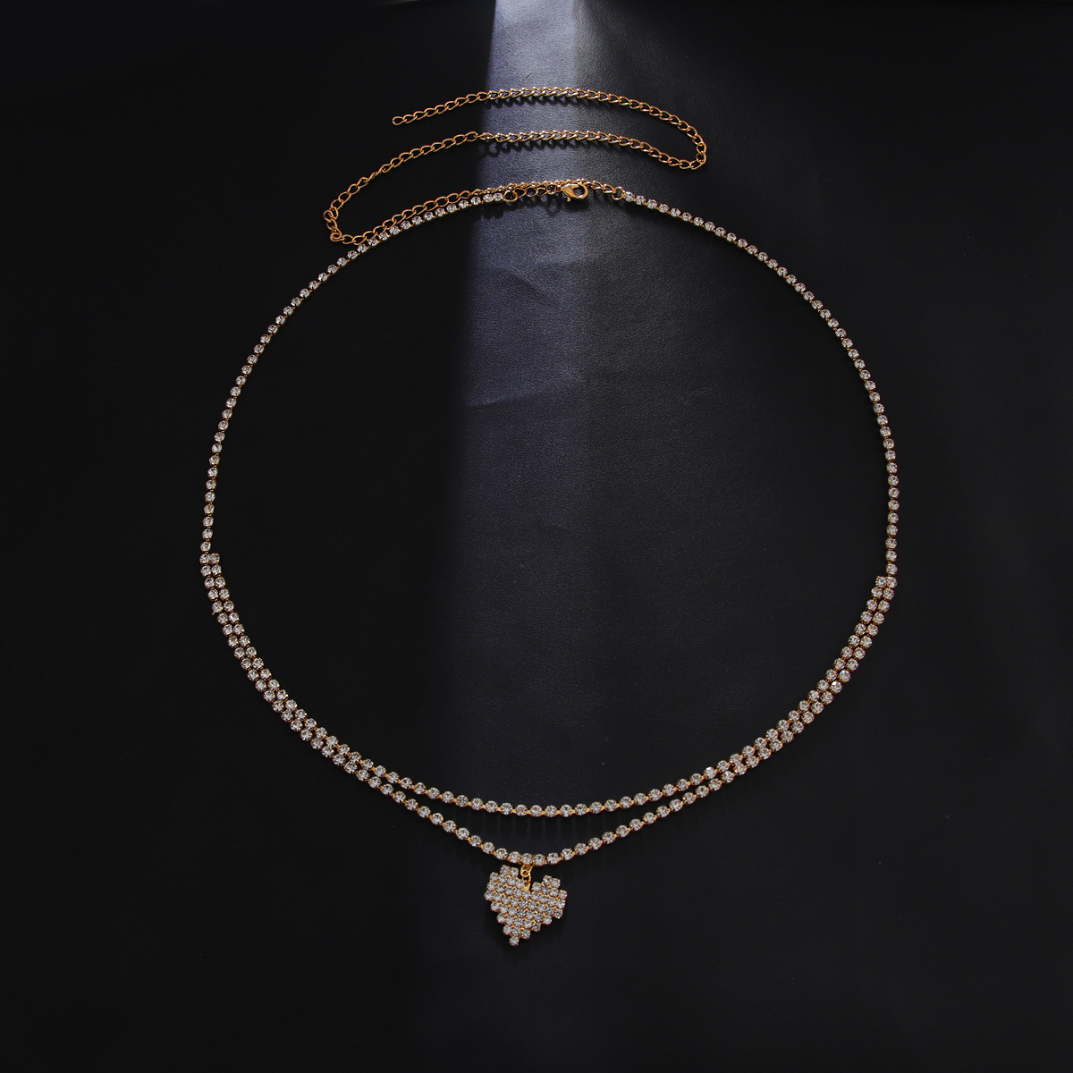 Moda em forma de coração estil - Street Fashion Jewelry avaliação e preço