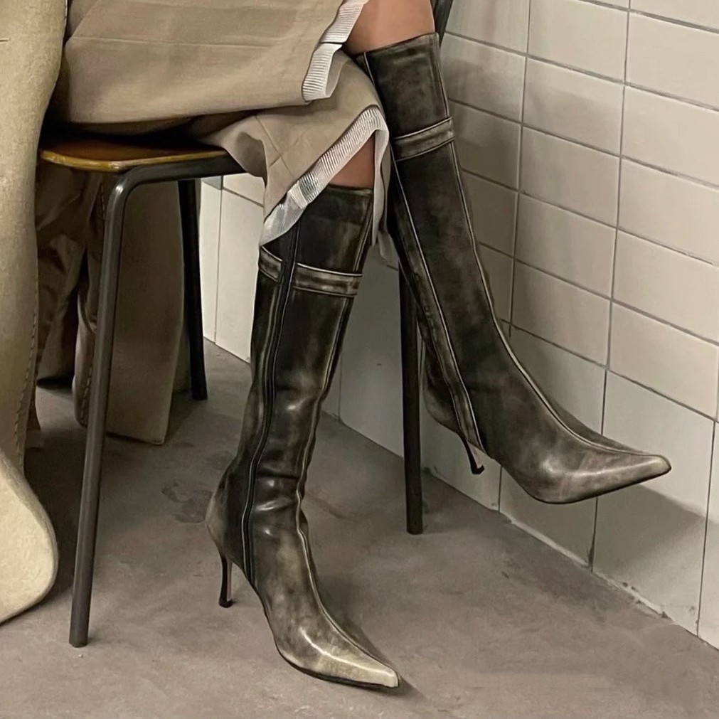 Botas Femininas de Designer Se - Street Fashion Designers avaliação e preço