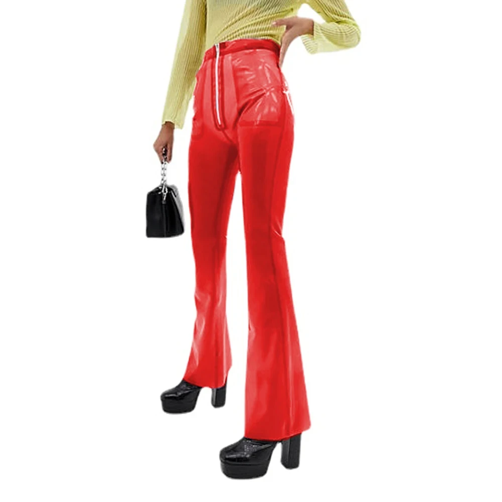 Calças compridas de plástico t - Queen Street Fashion avaliação e preço