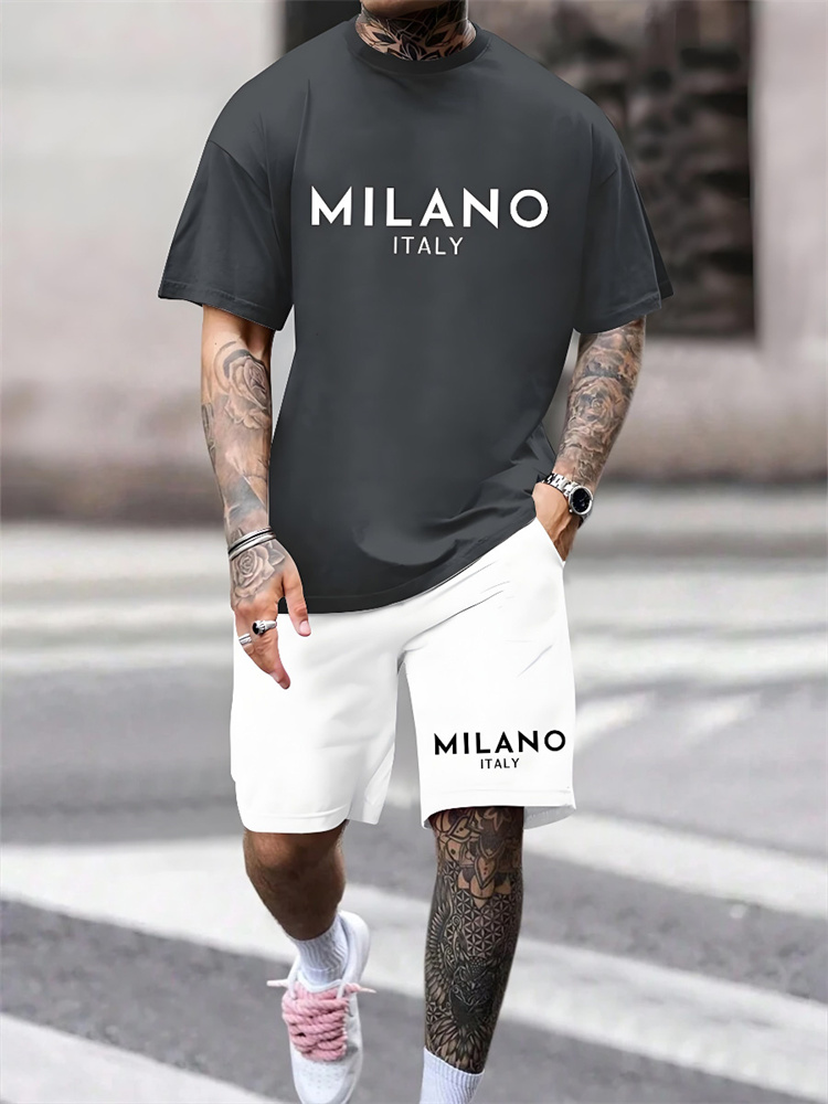 Conjunto masculino de duas peç - Street Fashion Milano avaliação e preço