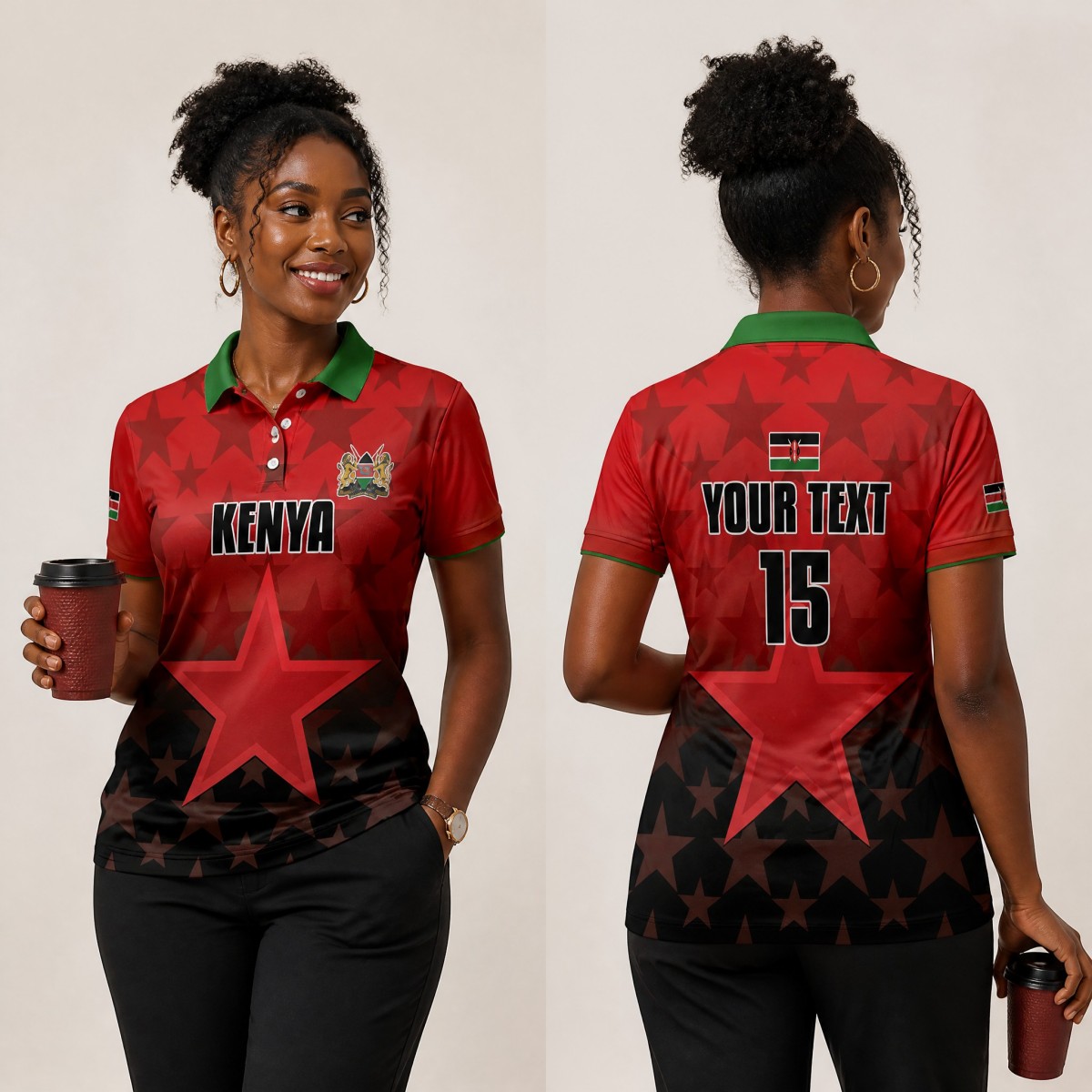 Camisa Polo Feminina de Verão  - Street Fashion Kenya avaliação e preço