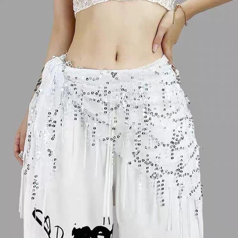 Moda lantejoulas cinto de danç - Street Fashion India avaliação e preço