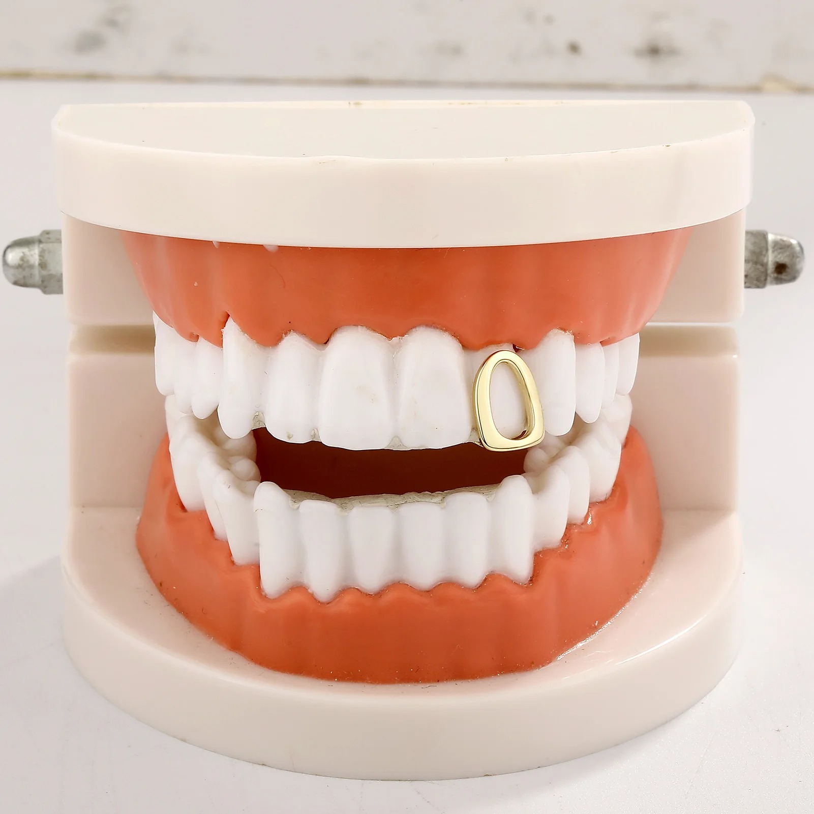 Cor de ouro metal hip hop rapp - Street Fashion Jewelry avaliação e preço
