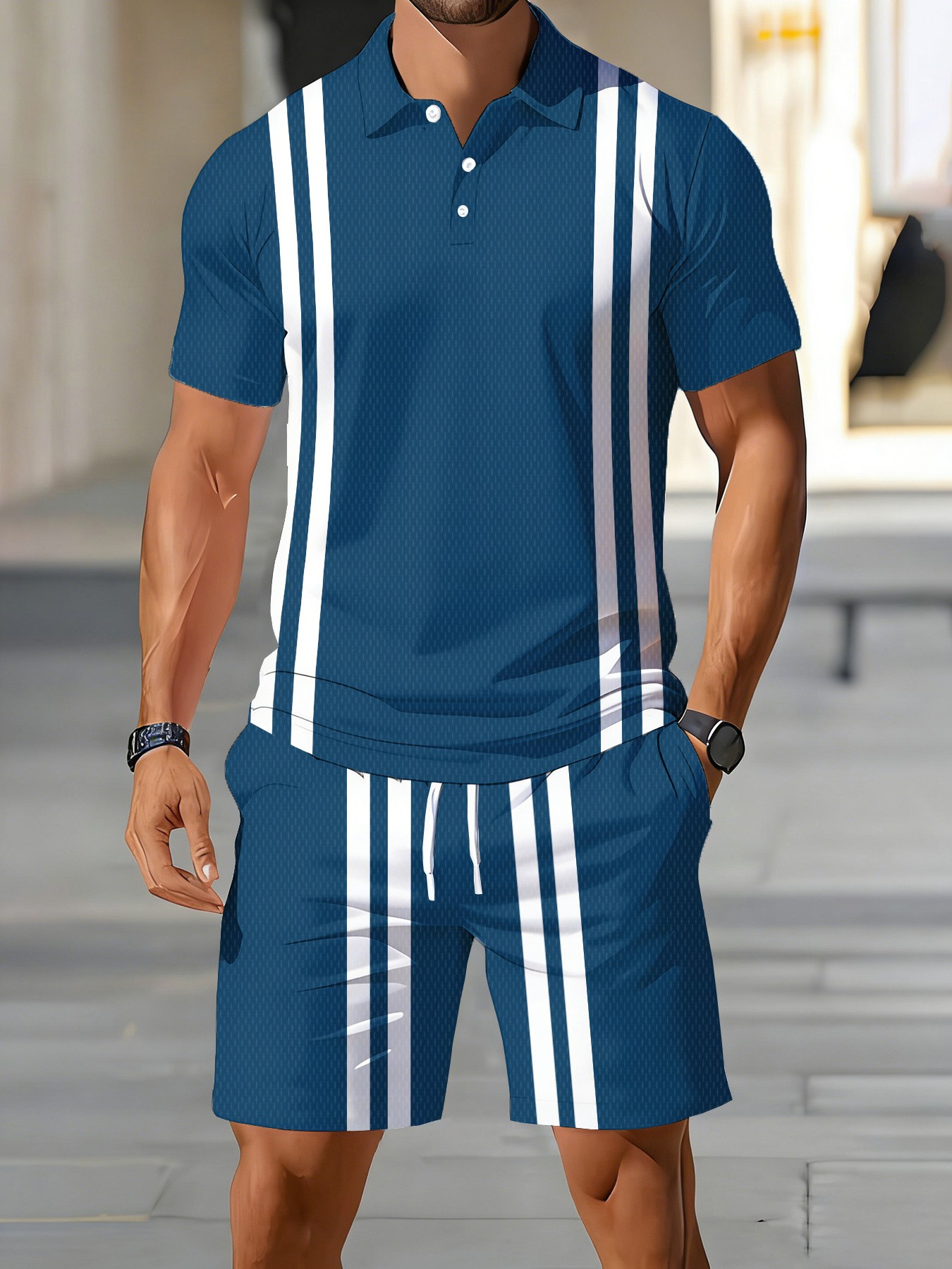 Conjunto de Camisa Polo Mascul - Street Fashion Designers avaliação e preço