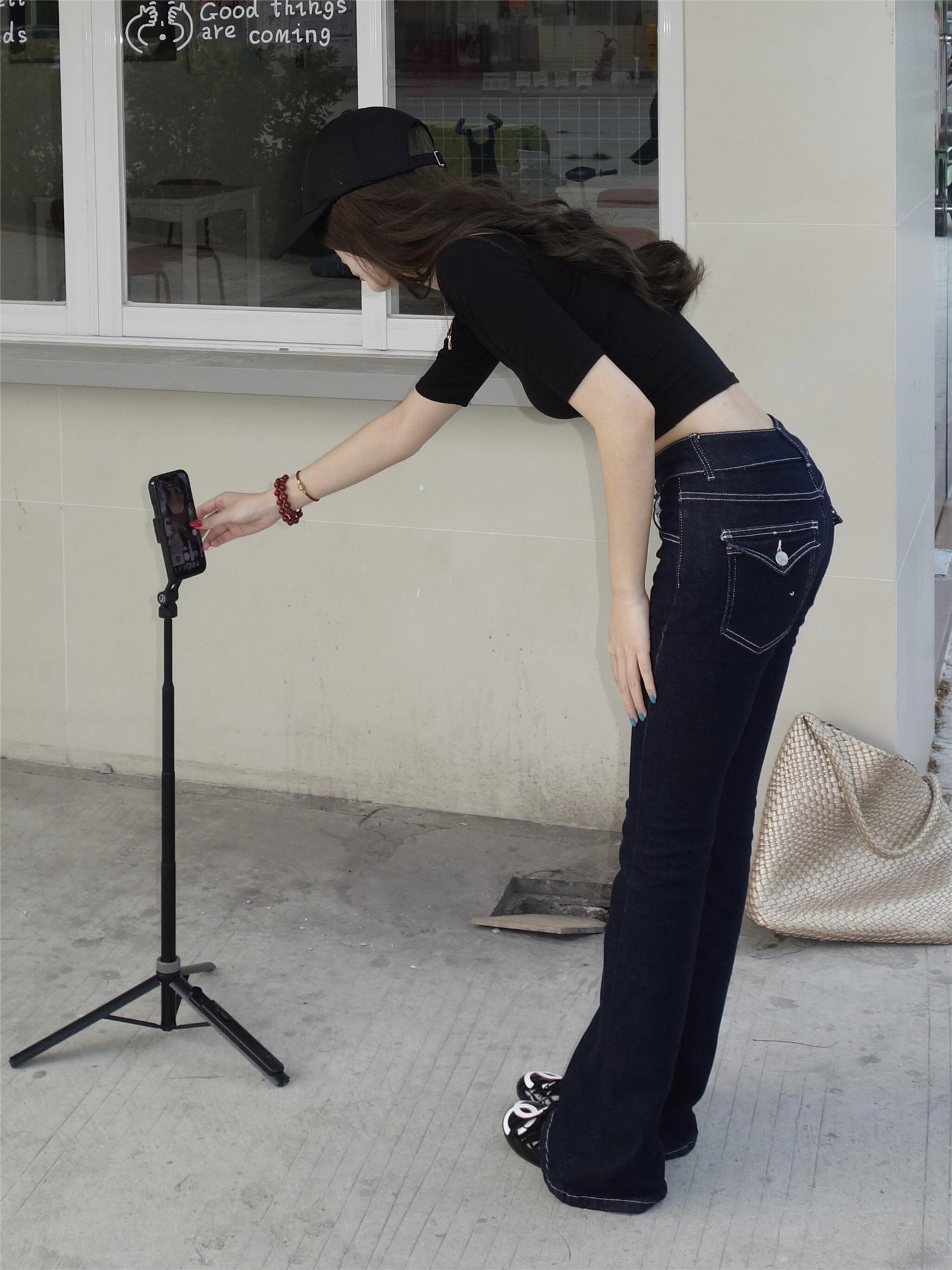 Calça Jeans Feminina de Cintur - Queen Street Fashion avaliação e preço