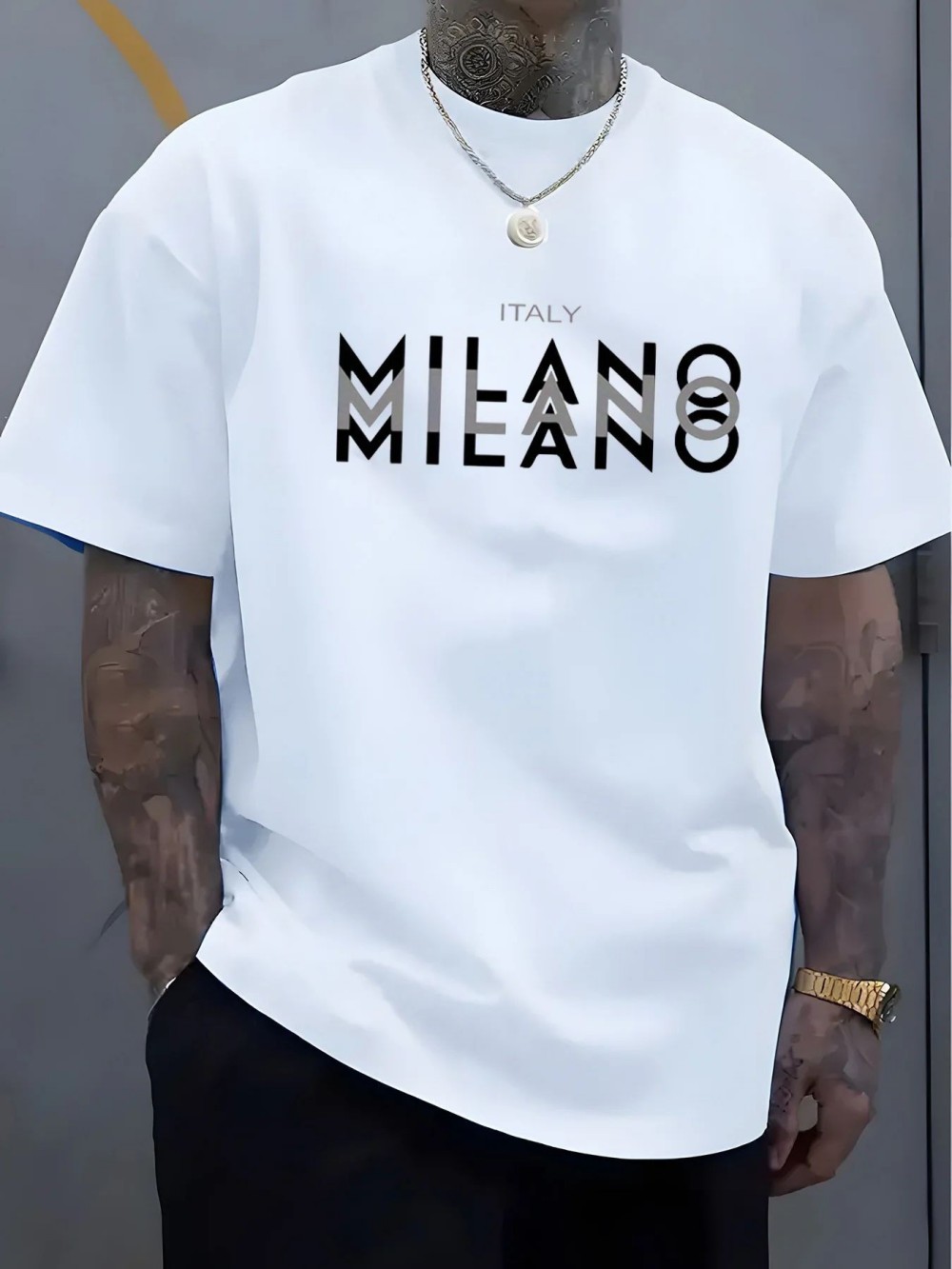 Camiseta Esportiva Unissex MIL - Street Fashion Milano avaliação e preço