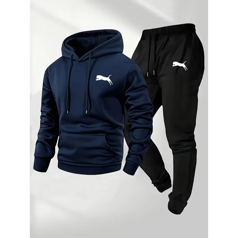 Conjunto Masculino de Moletom  - Street Fashion Outfit avaliação e preço