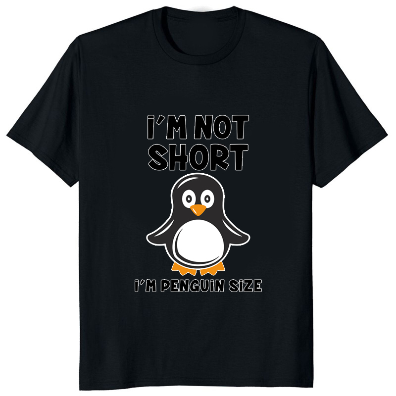 Funny Penguin T-shirt impressa - Street Fashion Mood avaliação e preço