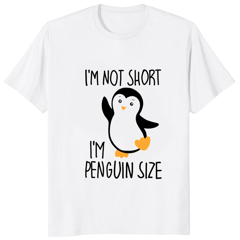 Funny Penguin T-shirt impressa - Street Fashion Mood avaliação e preço