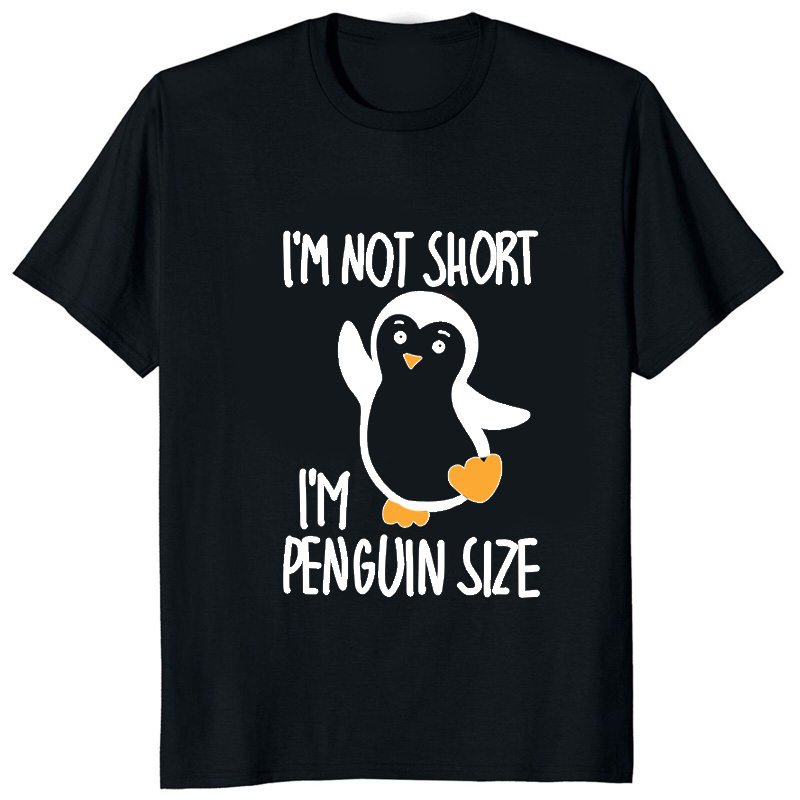 Funny Penguin T-shirt impressa - Street Fashion Mood avaliação e preço